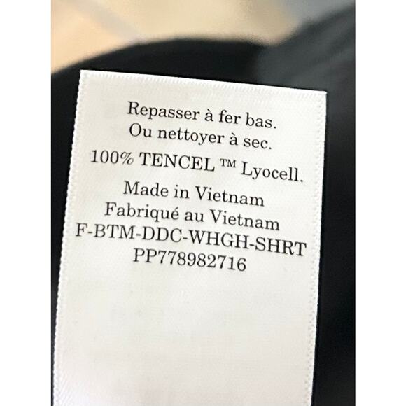 Everlane The Way-High Drape Short Black 6 - Picture 5 of 6